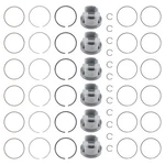 6PCS Complete Piston Assembly 84.51MM For Audi S4 S5 A6 A7 A8 Q5 Q7 3.0 Tfsi. Fixed Price $131.19.