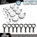 8PCS Conn Rods Piston & Rings Kit For Mercedes-benz G63 S63 W212 W463 M157 5.5L. Fixed Price $432.39.