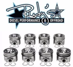 Mahle Piston & Ring Set (8) 08-10 Ford 6.4L Powerstroke Diesel .30 Over. Fixed Price $1858.32.