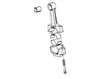 Genuine Bmw Connecting Rod 11-24-1-278-194 New. Fixed Price $191.31.