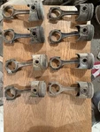 1957 1958 Chrysler 392 Hemi Connecting Rods Pistons Set Of Oem 1673758 Core. Fixed Price $360.00.