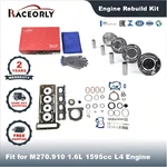 Raceorly M270 1.6L Full Gasket Piston Set For Mercedes Cla Gla A220 2013-2019. Fixed Price $188.00.