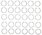 Enginetech M40026 Premium Piston Rings 96/HP Ford 4.9L/300 L6/STRAIGHT. Fixed Price $88.55.