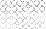 Engine Piston Ring Set Mahle 41858CP.030. Fixed Price $99.66.