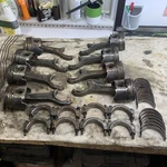 6.0L Ford Powerstroke Connecting Rods W/ Pistons Set Of 8 F250 F350 E350. Fixed Price $169.42.