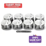 Pistons KB120.030, Set Of 8 Aluminum Sbc Flat Top 4.030 Bore -7CC. Fixed Price $596.16.