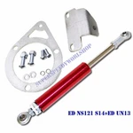Red 13" Engine Torque Damper Shock Kit Fits 95-98 240SX S14 SR20DET. Fixed Price $981.88.