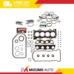 Full Gasket Set Pistons Bearings Fit 02-06 Honda Cr-v 2.4L Dohc K24A1. Fixed Price $249.95.