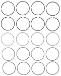 Engine Piston Ring Set Mahle 41676. Fixed Price $70.25.