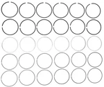 Mahle 42001CP Engine Piston Ring Set For 95-04 Toyota 4RUNNER T100 Tacoma Tundra. Fixed Price $85.29.