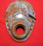 1966 - 68 Chevelle Camaro Corvette 302 327 350 Inch Balancer Timing Cover Gm. Fixed Price $175.00.