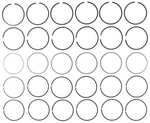 Engine Piston Ring Set Fits 1987-1999 Jeep Cherokee Wrangler Comanche Mahle Ori. Fixed Price $75.65.