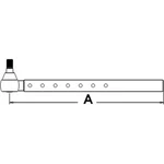 Tie Rod D8NN3280FA Fits Ford New Holland 8530 8630 8730 TW10 TW15 TW30 TW35. Fixed Price $197.47.