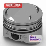 Pistons KB399.030, Set Of 8 Sbm Domed 3.940 Bore +6CC Aluminum Perform. Fixed Price $722.28.
