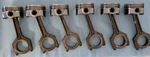 07 08 09 10 Bmw E60 E90 E92 F01 135I 335I 535I 740I N54 Pistons & Rods Set Of. Fixed Price $179.10.