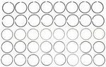 Premiumium Piston Rings Mahle Original 41276. Fixed Price $78.85.
