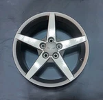 05-13 Chevrolet Corvette C6 10 X 19" Rear Wheel Rim Silver 9594348 Oem. Fixed Price $200.00.