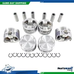 Dnj P631 Std. Complete Piston Set For 90-96 Nissan 300ZX 3.0L V6 Dohc 24V. Fixed Price $338.19.