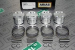 Arias Forged Pistons Acura Honda B18A/B With B16A Head 82MM -3.33 Cc 10.3:1. Fixed Price $630.00.