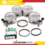Pistons W/ Rings Fit 87-94 Dodge Eagle Hyundai Mitsubishi 1.5 G4DJ 4G15. Fixed Price $1999.95.