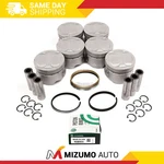 Pistons W/ Rings Fit 90-97 Infiniti J30 Nissan 300ZX V6 3.0 VG30DE. Fixed Price $349.95.