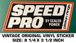 Speed Pro By Sealed Power Piston Rings Vintage Original Decal Sticker - Engine. Fixed Price $9.51.