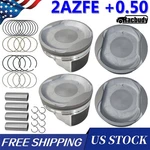 OVERSIZE+0.50MM Engine Pistons Kit 2AZFE For Toyota Solara RAV4 Corolla 2.4L New. Fixed Price $59.99.