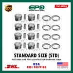 448DT Pistons Ring Set X8 Std For Land Rover Range SDV8 4.4L Diesel Engine. Fixed Price $724.99.