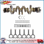 Engine Crankshaft & Con Rods Bearings Set For Bmw 3.0L N55B30 335I 535I X3 X5. Fixed Price $499.95.