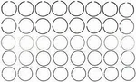 Piston Ring Set Mahle Original 50134CP.040. Fixed Price $82.88.