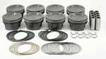 Mahle 930256272 284CID Piston 3.572X1.22CH 3.543 Stroke 5.930RD 0CC 12.1CR M142P. Fixed Price $790.44.