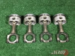 Toyota 4AGE Pistons & Connecting Rods Corolla Sprinter 13101-16140 13201-19126. Fixed Price $350.00.