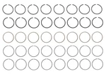 Enginetech Piston Ring Set For 1 .030IN .75MM Oversize. Fixed Price $80.99.