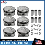 Sets 3.6L Std Pistons & Ring Kit For Chevrolet Traverse Buick Enclave 12616972. Fixed Price $103.54.