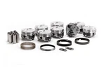 Silvolite Hypereutectic Flat Top PISTONS/8+CAST Rings Chevy 383 Use 5.7 Rod .030. Fixed Price $342.41.
