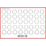 Enginetech Piston Ring Set M10118-035; 4.035" Bore. Fixed Price $140.24.
