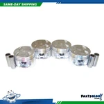 Dnj P223 Complete Piston Set For 93-96 Honda Prelude 2.2L L4 Dohc 16V. Fixed Price $104.49.