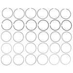 42292CP Engine Piston Ring Set For Mahle. Fixed Price $159.16.