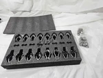 16PCS Small Block Chevy Sportsman Roller Tip Rocker Arms, 1.6:1, 3/8 Stud. Fixed Price $90.25.