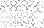 Engine Piston Ring Set Mahle 40451.030. Fixed Price $61.43.