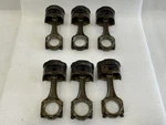 1990 1991 Lexus ES250 Toyota Camry Motor Engine Pistons 6 Pieces 2.5L 2VZ-FE. Fixed Price $160.00.