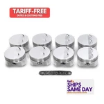 Sportsman 138101, Set Of Aluminum Sbc Flat Top Piston 4.165 Bore -5CC. Fixed Price $864.18.