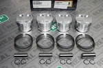 Arias Forged Pistons 9.2:1 84.50MM Honda Del Sol Civic Si B16A 1.6L A3370020. Fixed Price $630.00.