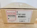Badger Pistons Dynagear Usa Set Of P767-050 Min Bore 3.6811 New. Fixed Price $59.99.