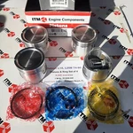 Pistons & Rings Set +.040 Os Fit Datsun L18, L20B 200SX, 610, 620, 710, 720 1980. Fixed Price $189.95.