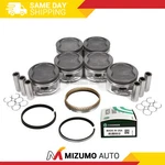 Pistons W/ Rings Fit 95-04 Toyota Tundra 3.4L 5VZFE Dohc. Fixed Price $179.95.