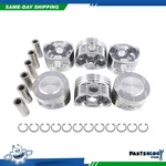 Dnj P411 Std. Complete Piston Set For 00-01 Mazda Mpv 2.5L V6 Dohc 24V. Fixed Price $161.49.
