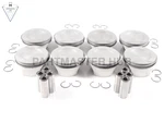 2012-2019 Mercedes Benz Engine Piston W/rings 8PCS 5.5L V8 M157 1570300517. Fixed Price $421.15.