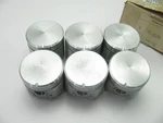 (6) Perfect Circle TC2007A-040 Engine Pistons .040" For 1987-1998 Dodge 3.9L V6. Fixed Price $110.59.