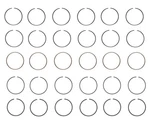 Enginetech Piston Ring Set For 1 .030IN .75MM Oversize. Fixed Price $110.99.